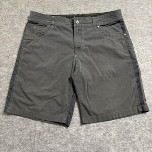 Kuhl Radikl Shorts Mens 38 Gray Hiking Outdoor Performance